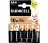 ALKALINOVÉ BATERIE DURACELL AA LR6 MN1500 1,5V 6x