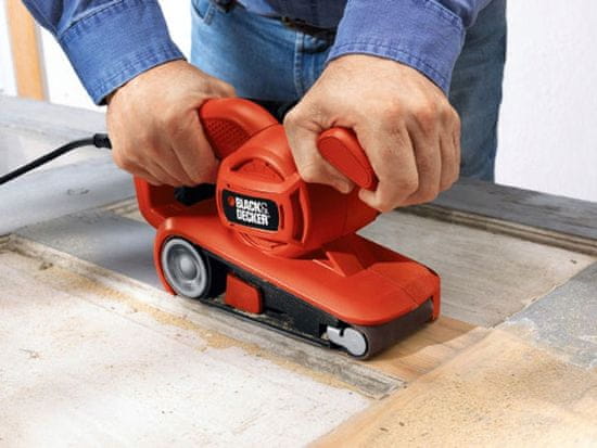 Black + Decker Belt Sander 75x457mm 720w