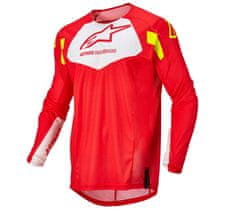 Alpinestars Motokrossový dres Techstar Factory red/white/yellow vel. M