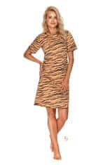 TARO Dámská noční košile 2674 OLENA S-XL ZEBRA BRONZE S