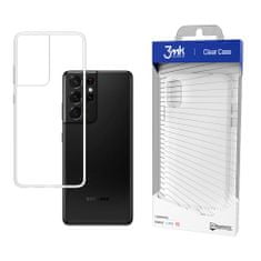 3MK Clear case pouzdro pro Samsung Galaxy S21 Ultra 5G - Transparentní KP20648
