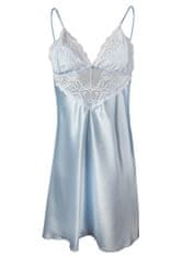 DKaren Dámská košilka DKaren Slip Luna Baby Blue 2XL baby blue