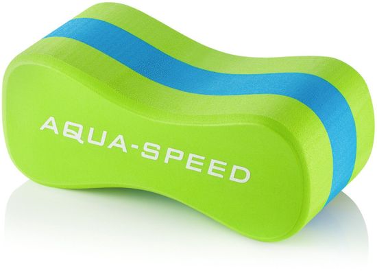 Aqua Speed AQUA SPEED Plavecké desky Ósemka "3" Junior Green/Blue
