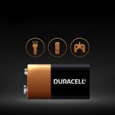 Duracell DURACELL ALKALINOVÁ BATERIE 6LR61 MN1604 9V 1 ks