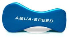 Aqua Speed AQUA SPEED Plavecké desky Ósemka "3" Blue/Light Blue 23 cm x 10 cm x 12,5 cm