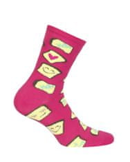 Gemini Dámské vzorované ponožky SKIETY tyrkysová 39-41