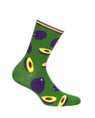 Gemini Dámské vzorované ponožky SKIETY tyrkysová 39-41
