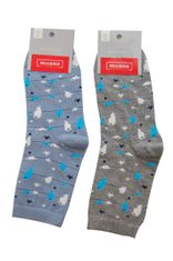 Gemini Dámské vzorované ponožky 200 směs barev 37-41