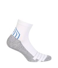 Gemini Pánské vzorované ponožky SPORT bílá 44-46