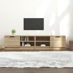 Vidaxl TV skříňky 2 ks dub sonoma 80 x 35 x 36,5 cm kompozitní dřevo