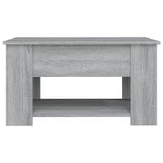 Vidaxl Konferenční stolek šedý sonoma 79 x 49 x 41 cm kompozitní dřevo