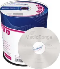 MediaRange CDR 52x 700MB, Spindle, 100ks