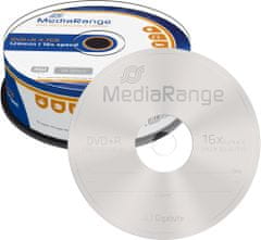 MediaRange DVD+R 4,7GB 16x, Spindle 25ks