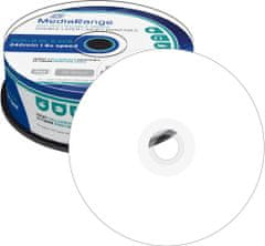 MediaRange DVD+R 8,5GB DL 8x, Printable, 25ks Spindle