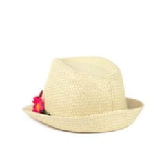 Art of Polo Klobouk Art Of Polo Hat Cz20192-2 Ecru/Pink 54