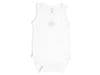 Bamboom Bambusové Body Bez Rukávů White 9-12M