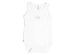 Bamboom Bambusové Body Bez Rukávů White 12-18M