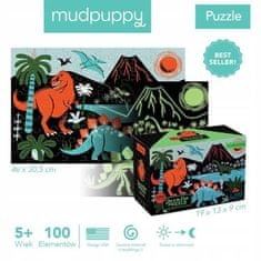 Mudpuppy Záře Ve Tmě Puzzle 5+ Mudpuppy Dinosaurs