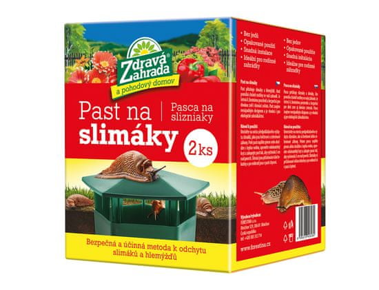 Forestina Past na slimáky ZDRAVÁ ZAHRADA 2ks