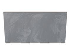 Prosperplast Truhlík URBI CASE BETON samozavlažovací plastový 40x19x20cm šedý