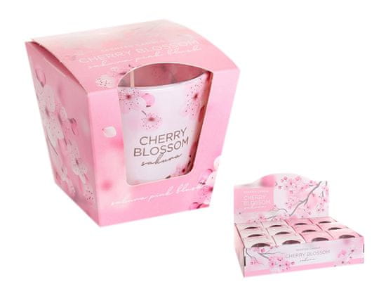 Bartek Svíčka ve skle CHERRY BLOSSOM-SAKURA BLUSH vonná 115g