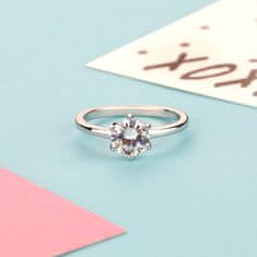 Royal Fashion stříbrný rhodiovaný prsten Elegance MA-SOR566 Velikost: 5 (EU: 49-50)