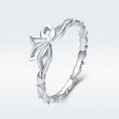 Royal Fashion prsten Lotosový květ BSR018 Velikost: 8 (EU: 57-58)