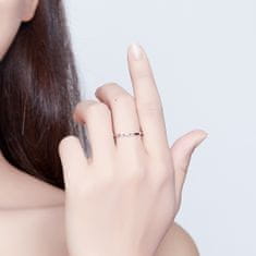 Royal Fashion prsten Tři třpytivé kameny SCR591 Velikost: 6 (EU: 51-53)