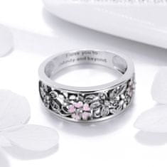 Royal Fashion prsten Louka milovaných květin SCR390 Velikost: 6 (EU: 51-53)