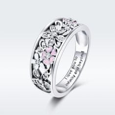 Royal Fashion prsten Louka milovaných květin SCR390 Velikost: 6 (EU: 51-53)