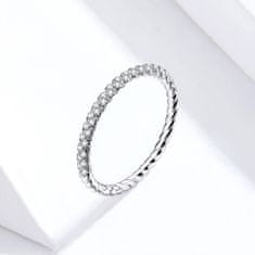 Royal Fashion prsten Třpytivé uzlíky lásky SCR624 Velikost: 6 (EU: 51-53)
