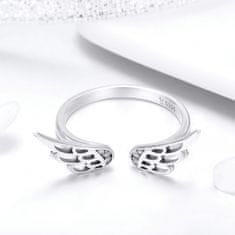 Royal Fashion prsten Andělská křídla SCR457 Velikost: Univerzální 52-60 mm