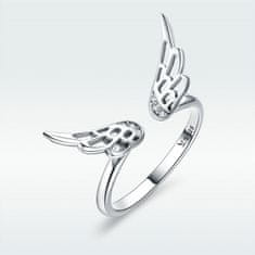 Royal Fashion prsten Andělská křídla SCR457 Velikost: Univerzální 52-60 mm