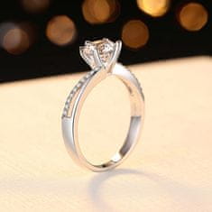 Royal Fashion stříbrný rhodiovaný prsten Výjimečnost HA-GR04-SILVER Velikost: 6 (EU: 51-53)