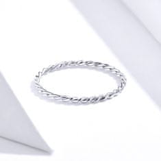 Royal Fashion prsten Jemný propletený SCR640 Velikost: 6 (EU: 51-53)