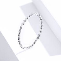 Royal Fashion prsten Jemný propletený SCR640 Velikost: 6 (EU: 51-53)