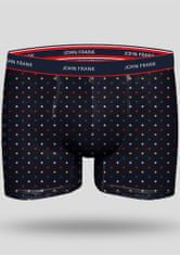 John Frank Pánské boxerky John Frank JF3BNSB01 3 Pack Dle obrázku M