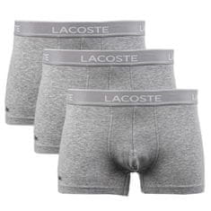 Lacoste Pánské boxerky 3-pack M 5H3389-CCA - Lacoste S