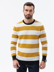 OMBRE Ombre svetr E189 Mustard XXL