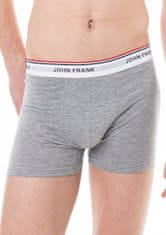 John Frank Pánské boxerky JF3BBR04 3Pack Dle obrázku M