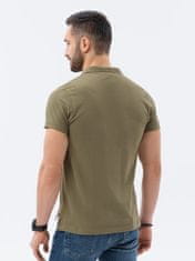 OMBRE Ombre Polo trička S1374 Olive M