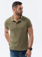 OMBRE Ombre Polo trička S1374 Olive M