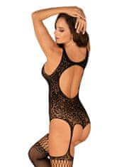 Obsessive Svůdné body F236 bodystocking - Obsessive S/M/L černá