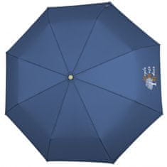 Perletti GREEN Dámský skládací deštník Blue, 19119
