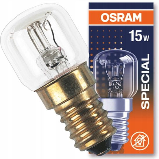Osram E14 15W HALOGENOVÁ žárovka do trouby OSRAM