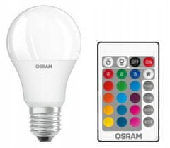 Osram 2x LED žárovka A60 E27 9W = 60W OSRAM RGBW PILOT