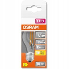 Osram LED žárovka SMALL BALL E27 6W = 60W 2700K OSRAM