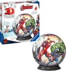 Ravensburger Puzzleball Marvel: Avengers 73 dílků