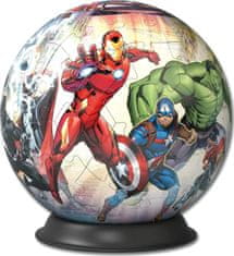 Ravensburger Puzzleball Marvel: Avengers 73 dílků