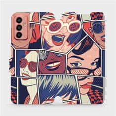 Mobiwear Flip pouzdro na mobil Samsung Galaxy M13 - VP18P Komiks